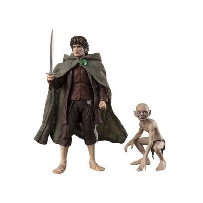 Herr der Ringe S.H. Figuarts Actionfiguren Frodo Beutlin & Gollum