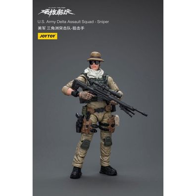 Hardcore Coldplay Actionfigur 1/18 U.S. Army Delta Assault Squad Sniper 11 cm