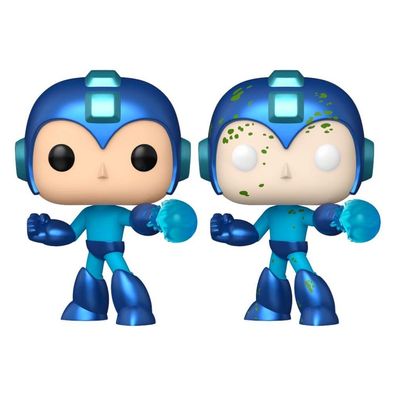 Funko Fusion POP! Games Vinyl Figuren Mega Man w/CH 9 cm Sortiment (6)
