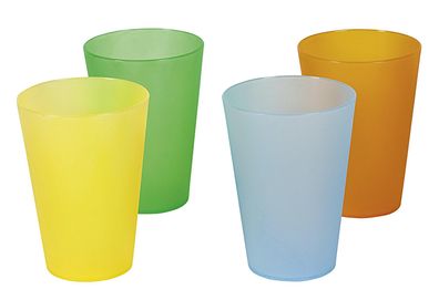 Wüllner &amp; Kaiser Trinkbecher 0,4 l transluzente Farben