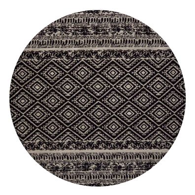 Teppich SchoenesWohnen24 Sunny 110 Schwarz