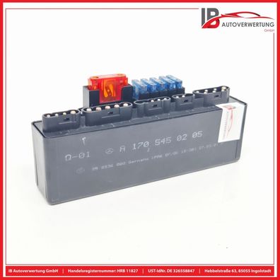 Steuergerät Motoransteuerung A1705450205 Mercedes SLK R170 200 Kompressor