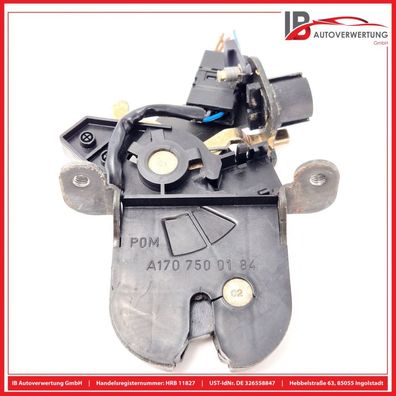 Heckklappe Schloss A1707500184 1707500184 Mercedes-benz SLK R170 200 Mercedes