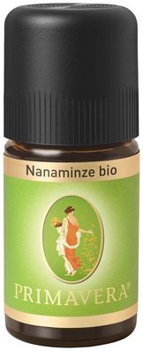 6x Primavera Nanaminze bio Ätherisches Öl 5ml