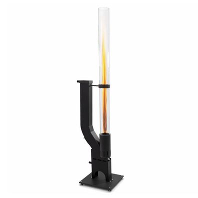 Pelletfackel PRIME Feuersäule Outdoor für Garten Terrasse mit Glasröhre : PRIME