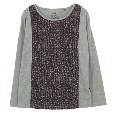 Jack Wolfskin Moro Panel Damen Langarmshirt Funktionsshirt