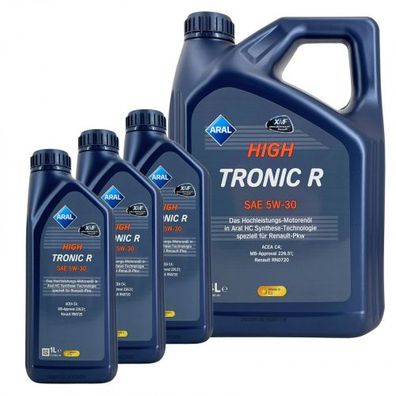 Aral HighTronic R 5W-30 4 + 3 Liter