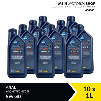 Aral HighTronic R 5W-30 10x1 Liter