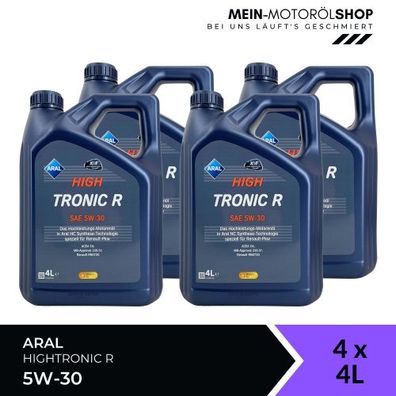Aral HighTronic R 5W-30 4x4 Liter