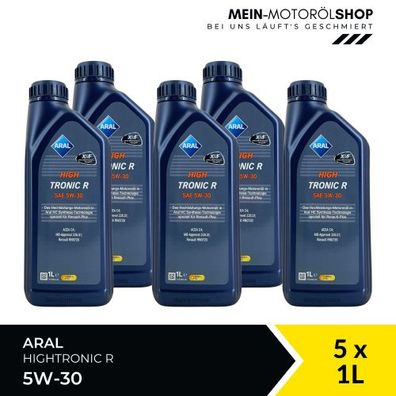 Aral HighTronic R 5W-30 5x1 Liter