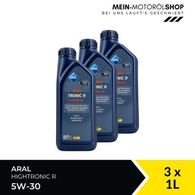 Aral HighTronic R 5W-30 3x1 Liter