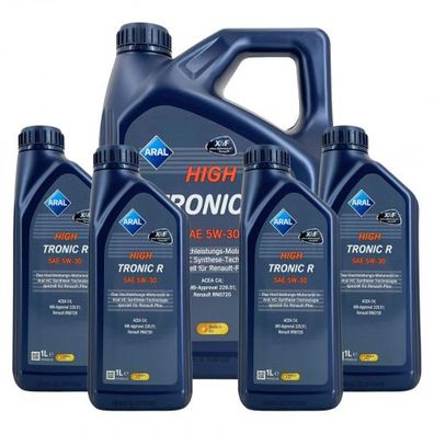 Aral HighTronic R 5W-30 4 + 4 Liter
