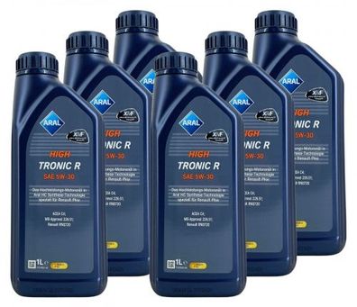 Aral HighTronic R 5W-30 6x1 Liter