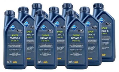 Aral SuperTronic G 0W-40 9x1 Liter
