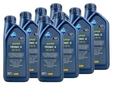 Aral SuperTronic G 0W-40 8x1 Liter