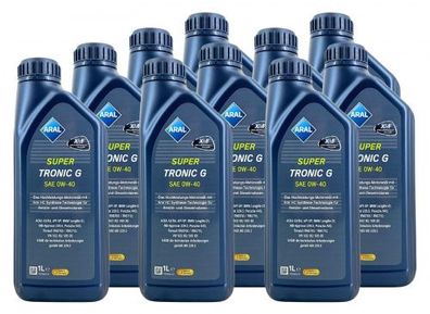 Aral SuperTronic G 0W-40 10x1 Liter