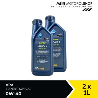 Aral SuperTronic G 0W-40 2x1 Liter