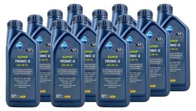 Aral SuperTronic G 0W-40 12x1 Liter