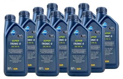 Aral SuperTronic G 0W-40 11x1 Liter
