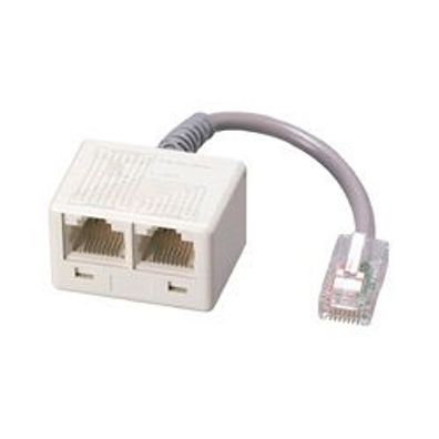 Adapter-ISDN WE8 - 2xWE8 0,1m
