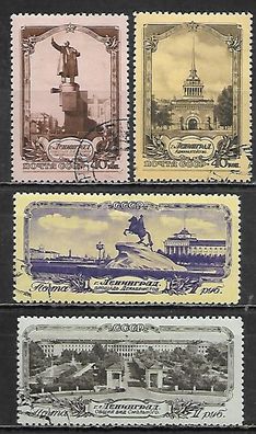 Sowjetunion gestempelt Michel-Nummer 1686-1689