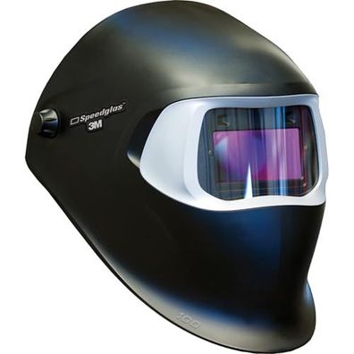 3M Speedglas 100 Schweißmaske Automatik Abdunklung schwarz Defekt