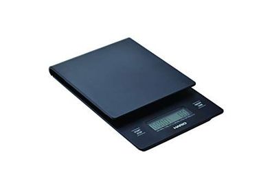 Hario VSTN-2000B Kéchenwaage schwarz mit Timer bis 2 kg