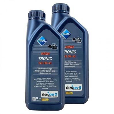 Aral HighTronic 5W-40 2x1 Liter