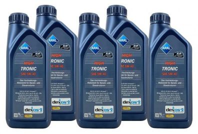 Aral HighTronic 5W-40 5x1 Liter