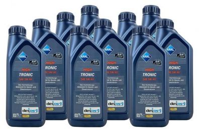 Aral HighTronic 5W-40 10x1 Liter