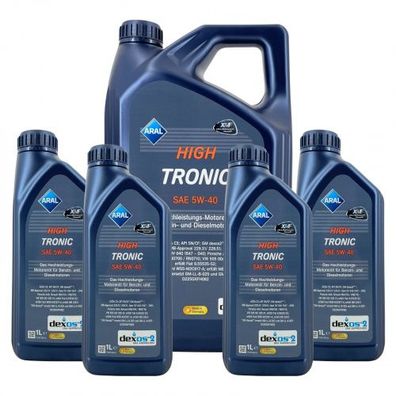 Aral HighTronic 5W-40 5 + 4 Liter