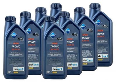 Aral HighTronic 5W-40 8x1 Liter