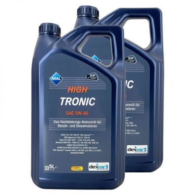 Aral HighTronic 5W-40 2x5 Liter
