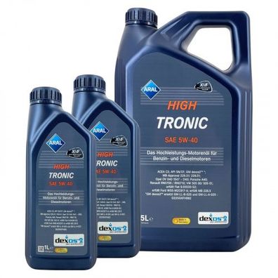 Aral HighTronic 5W-40 5 + 2 Liter