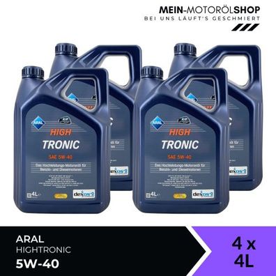 Aral HighTronic 5W-40 4x4 Liter