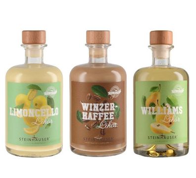 Geschenk Limoncello, Winzer Kaffee, Williams Likör