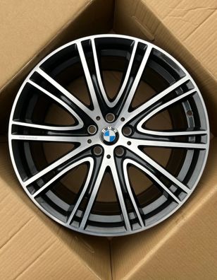 1x Original BMW 5er G30 G31 20 Zoll V Speiche 759 Individual Alufelge 8053501 8,0J
