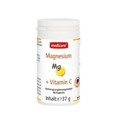 Magnesium + Vitamin C - 90 Kapseln