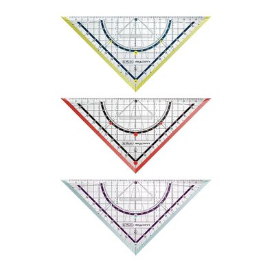 Herlitz Geometriedreieck 25 cm sort