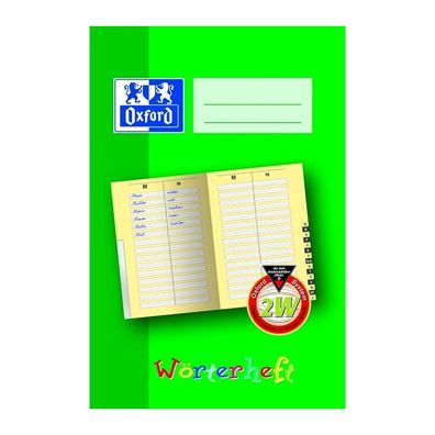 Oxford 311502802/100059868 Vokabelheft A5 28 Blatt grün