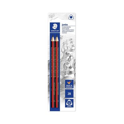 Staedtler 1285 1BK2 Noris Club Jumbo Schreiblernstift Härtegrad 2B