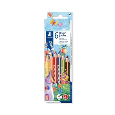 Staedtler Buntstift Noris jumbo erhöhte Bruchfestigkeit Dreikantform