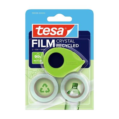 tesafilm eco & crystal Klebeband - transparenter Klebefilm aus
