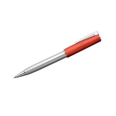 Faber Castell Tintenroller Loom Metallic B, Orange-Silber