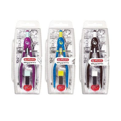 Herlitz Schnellverstellzirkel my. pen sortiert Zirkel Schule