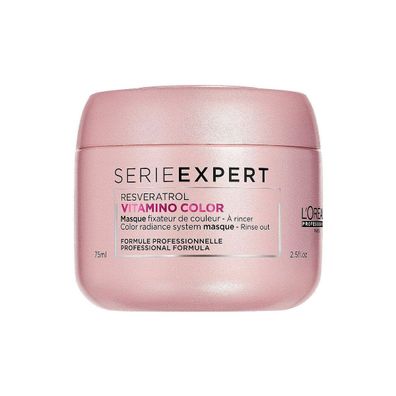 L'Oréal Vitamino Color Maske 75ml Farbschutz Haarmaske Reisegröße coloriertes Haar