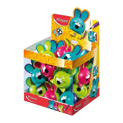 Maped 032211 Spitzer Igloo 1 Loch sortiert Türkis/lila