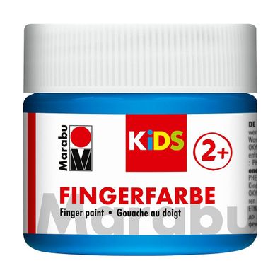 Marabu Kids Fingerfarbe 100ml Fingermalfarbe Blau