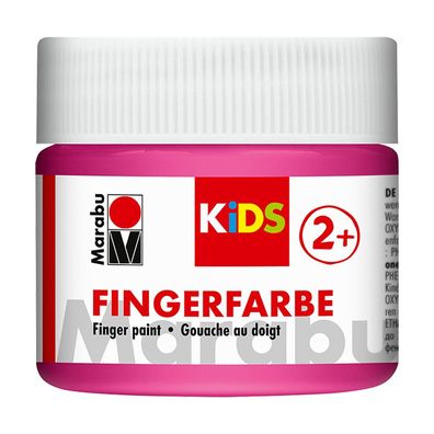 Marabu Kids Fingerfarbe 100ml Fingermalfarbe Pink