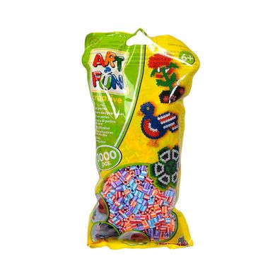 Simba Art and Fun 3000 Bügelperlen im Beutel Multi Color Perlen